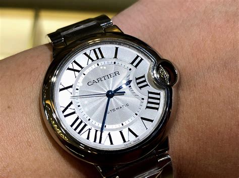 cartier ballon bleu wrist.